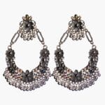 Oxidized Kashmiri  earrings