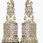 Silver Plated bell  Earrings