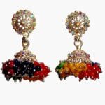 Multicolor Earrings pearl earrings