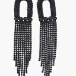 Black Chandelier Earrings