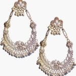 Silver plated Kashmiri  earrings