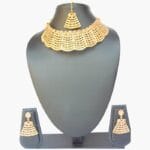 Majestic Gold Choker , Orange color