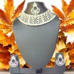 Royal Choker Set (Sliver Plated)