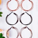 Classic Multi-Layer Hoop Earrings Set