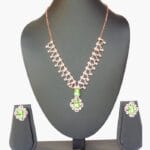 Green Crystal Necklace Set