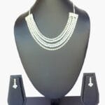 White Pearl Choker Necklace for Women/Girl