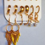 Gold Plated  Earring Set
