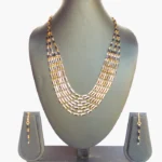 Layered Black Bead Necklace