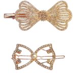 Butterfly Rhinestone  Hair Clip  model clip for Women & Girls